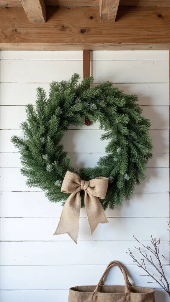 rustic sophisticated navy christmas wreaths