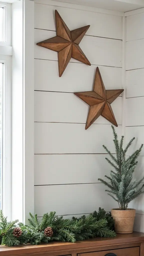 rustic wooden farmhouse decor