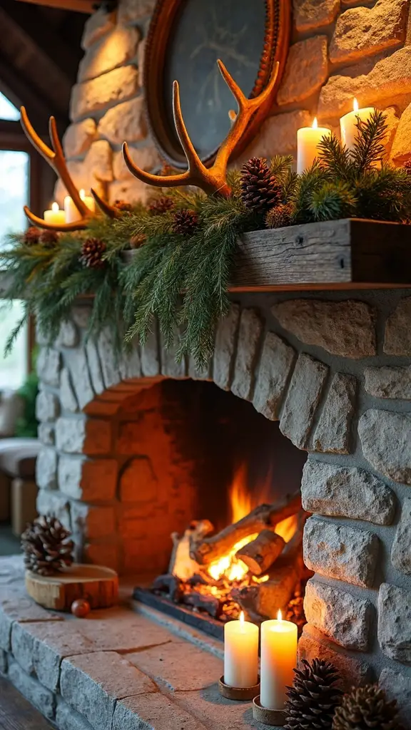 rustic woodland layered natural