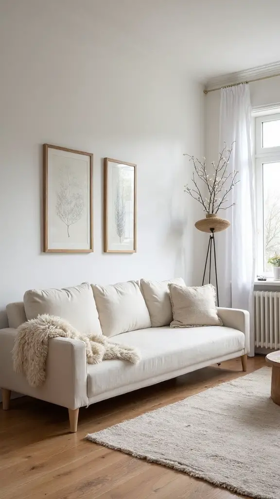 scandinavian minimalist cozy elegance