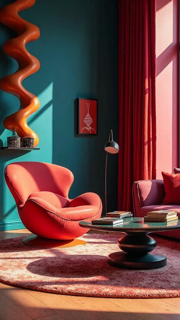 sculptural artistic transformative living spaces