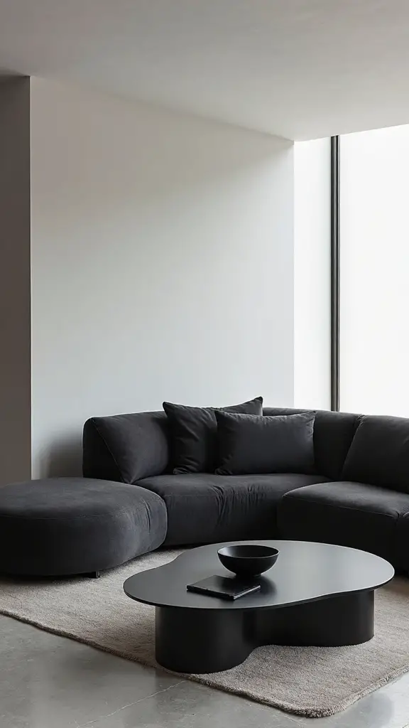 sculptural minimalist geometric artistic furniture