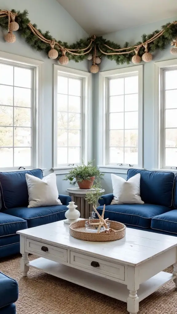 seaside charm meets festive spirit