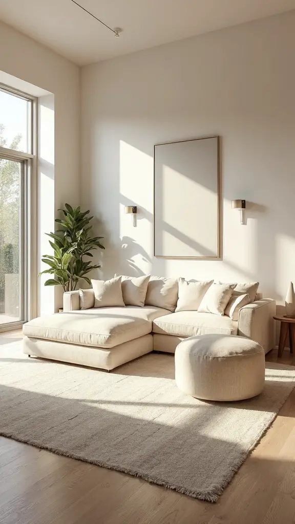 serene cohesive layered and minimalist