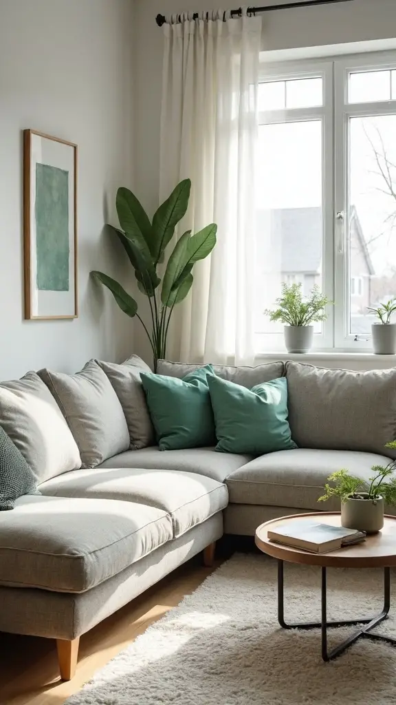 serene minimalist functional textural