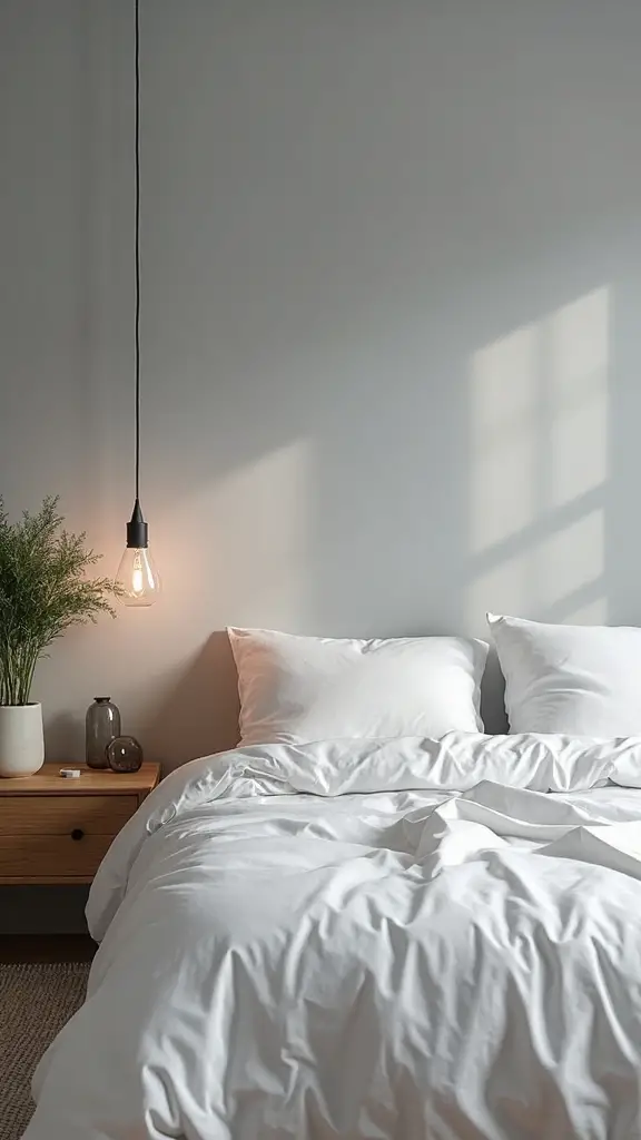 serene minimalist streamlined tranquil