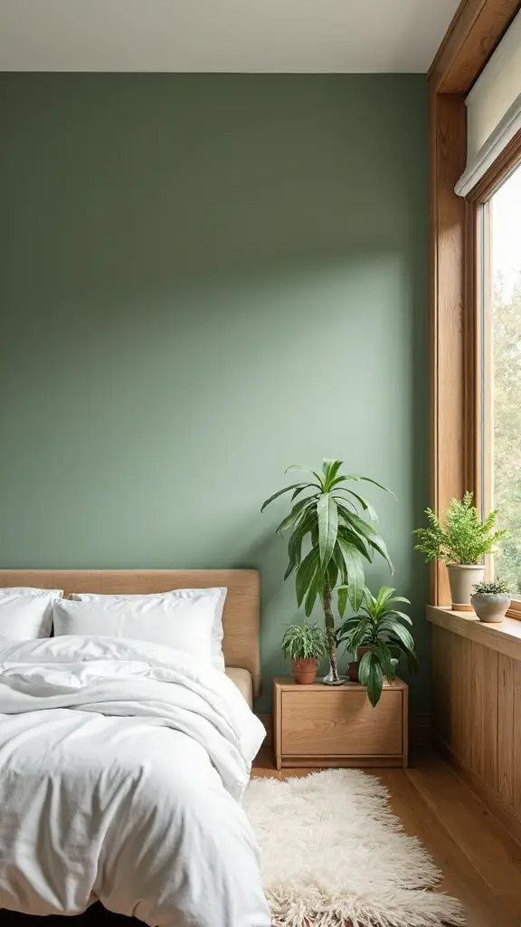 serene natural bedroom sanctuary