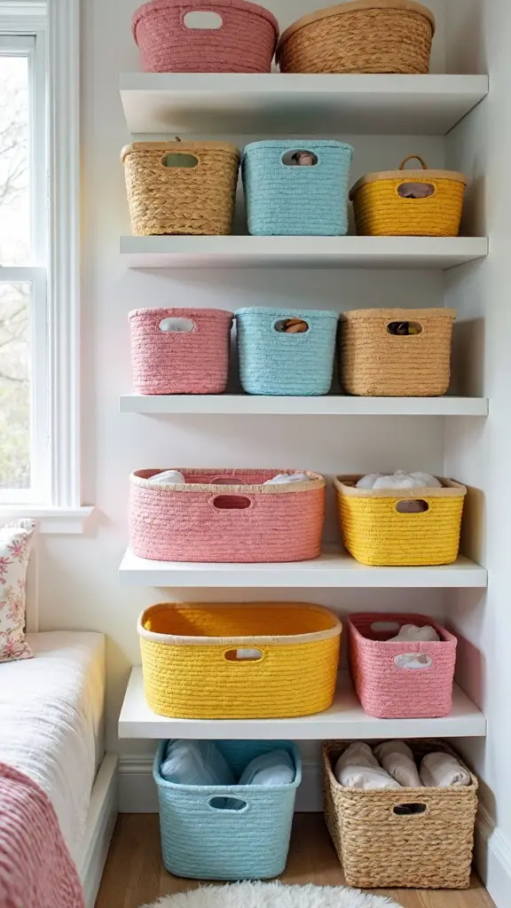 simple open child friendly storage