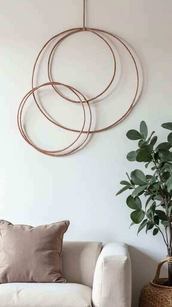 sleek contemporary minimalist holiday decor