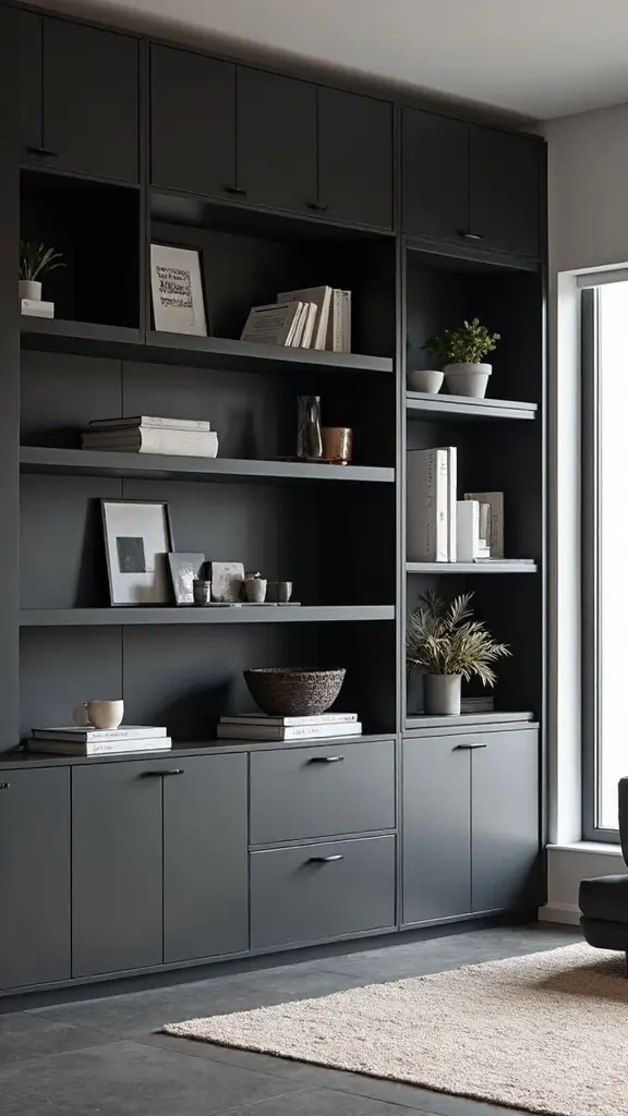 sleek integrated discreet storage solutions