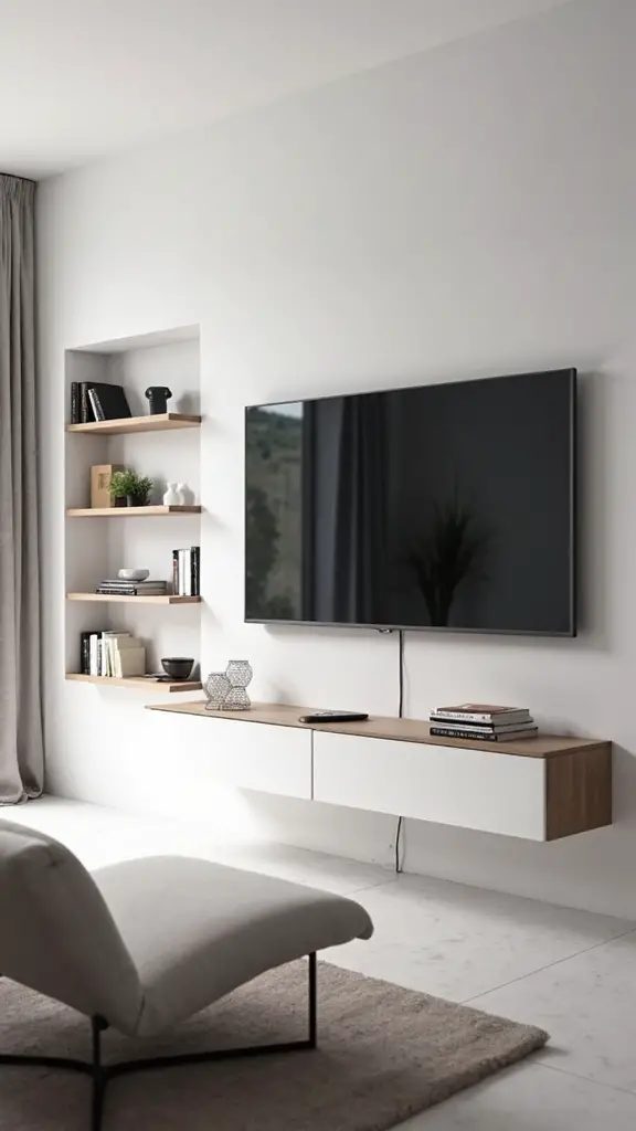 sleek modern clutter free minimalist