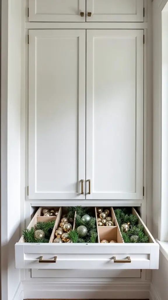 sleek organized functional holiday storage solutions