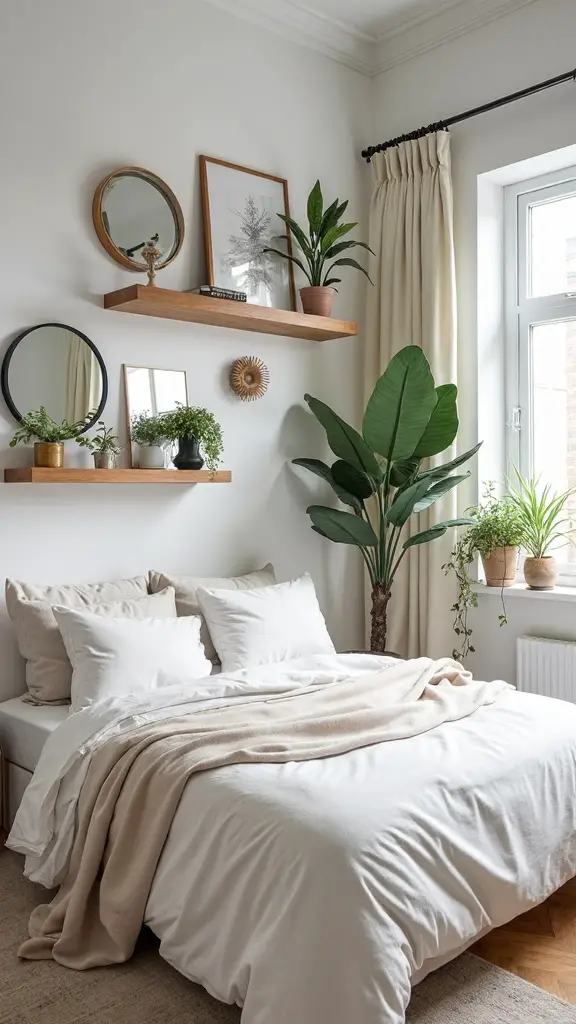 small bedrooms creative wall decor