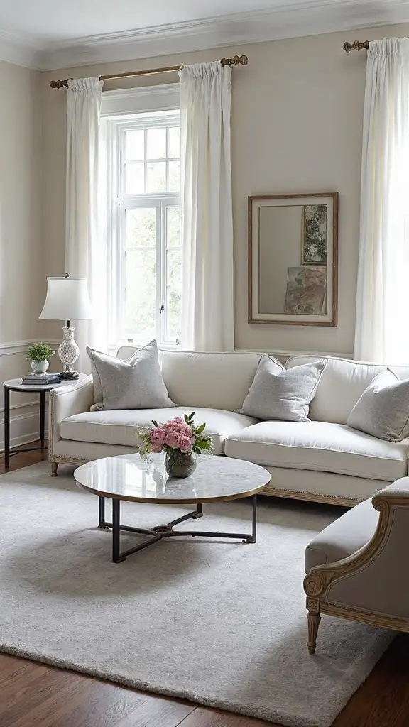 soft grey seating define