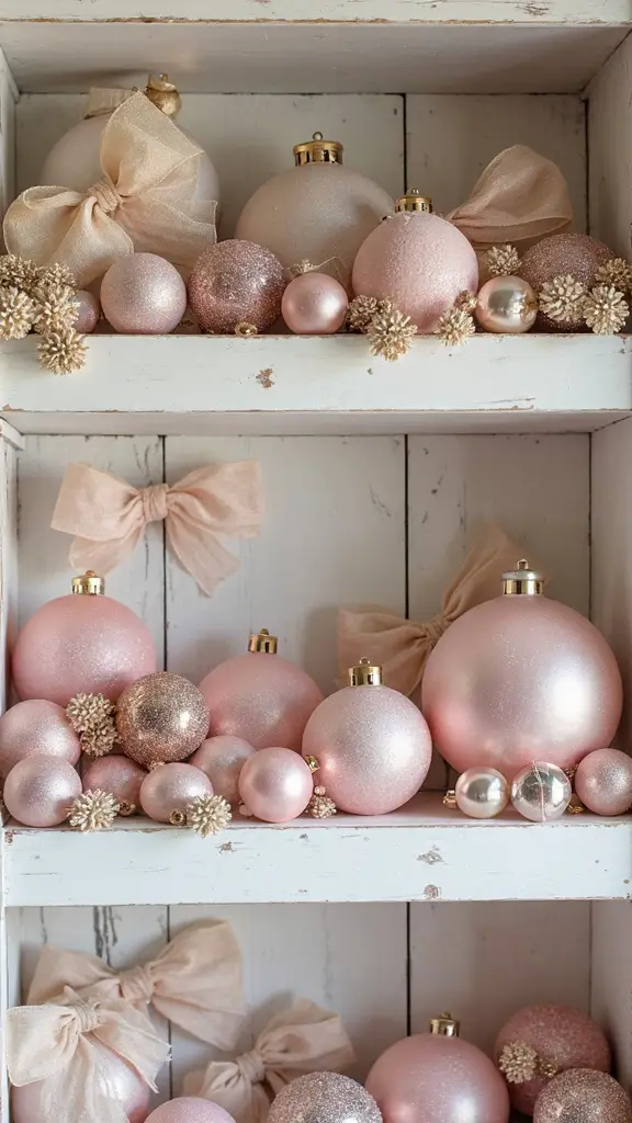 soft romantic farmhouse christmas decor