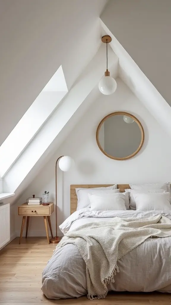 softening angled interiors with curved furnishings