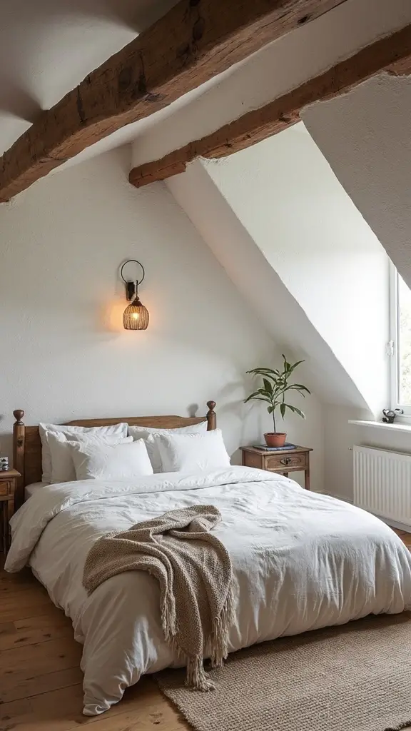 sophisticated european attic charm