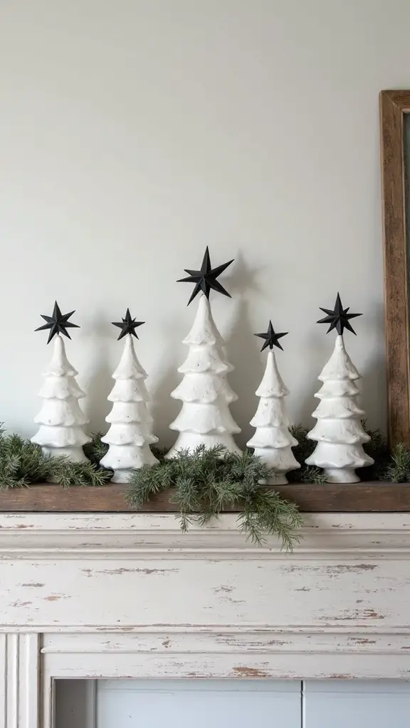 sophisticated farmhouse christmas tree decor