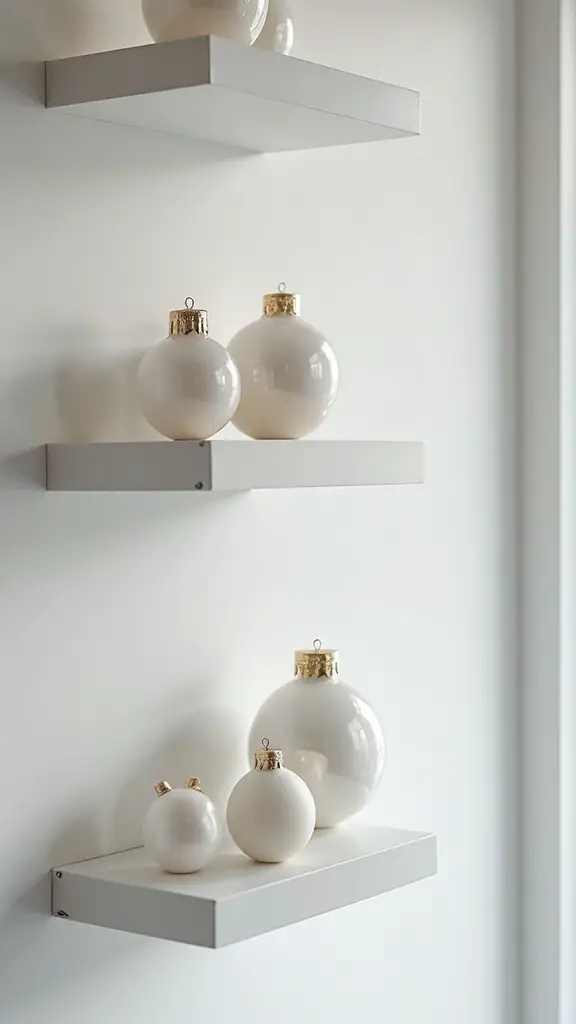 sophisticated luminous collectible ethereal glass ornaments