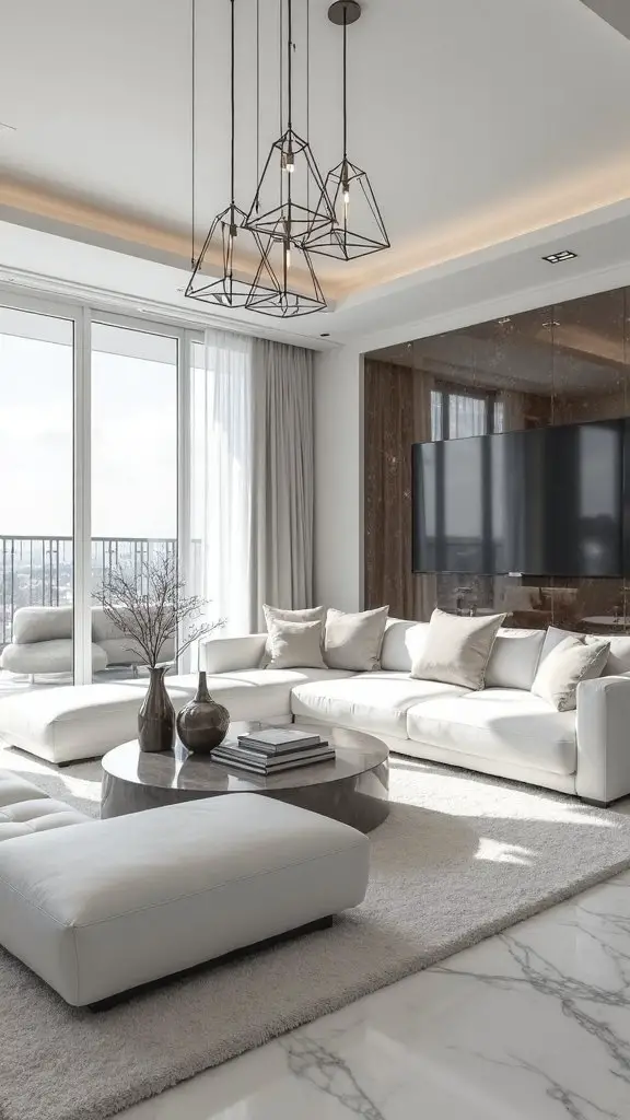 sophisticated luxurious minimalist illuminating