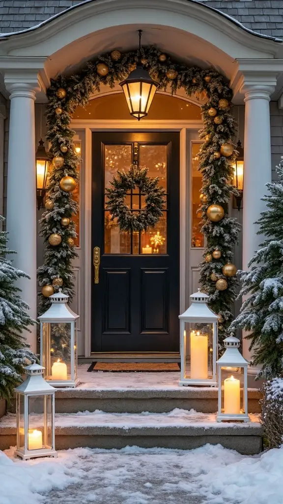 sophisticated outdoor christmas decor ideas