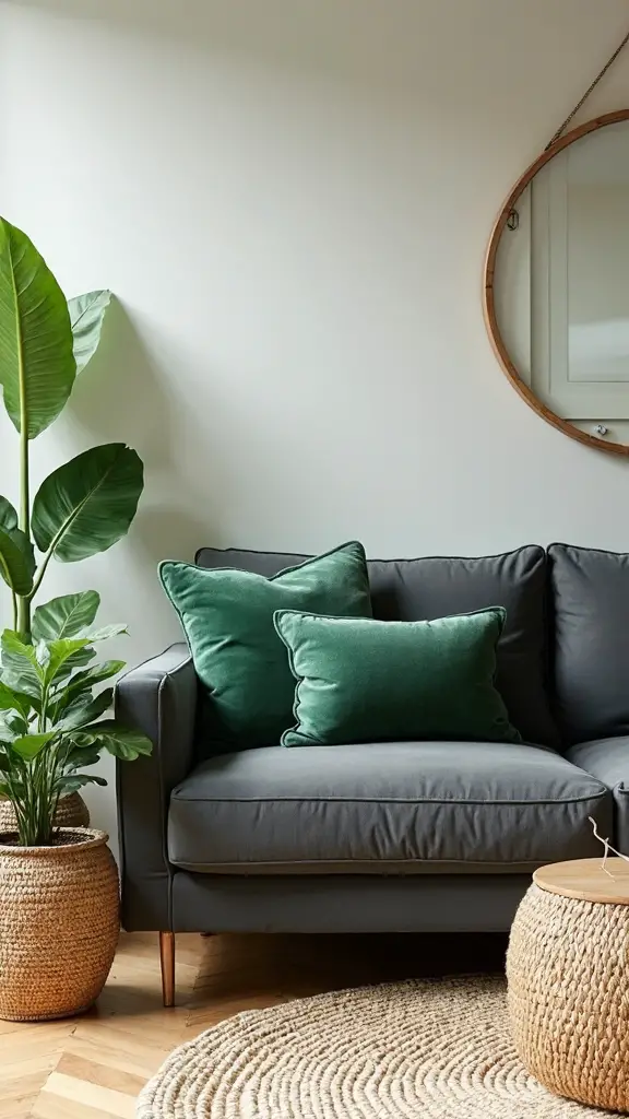 sophisticated versatile nature inspired living room