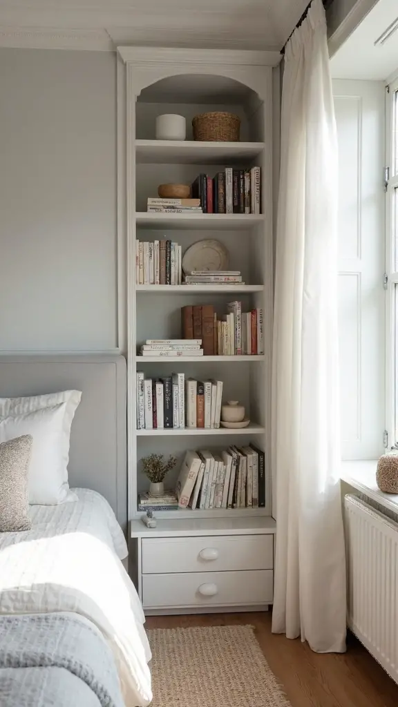 space efficient corner storage solution