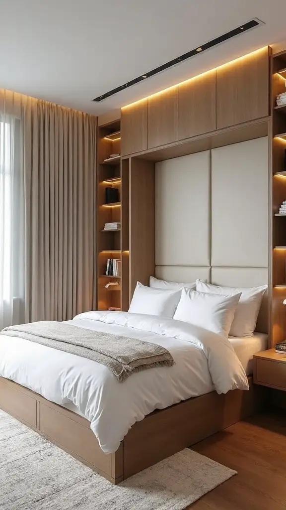 space saving guest bedroom design