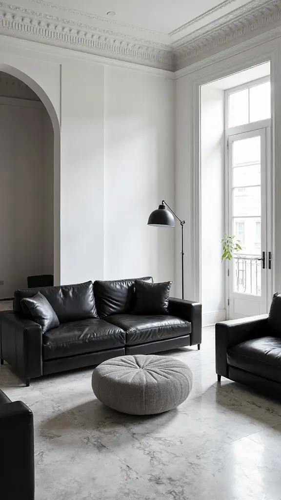 striking minimalist contrast sophisticated design