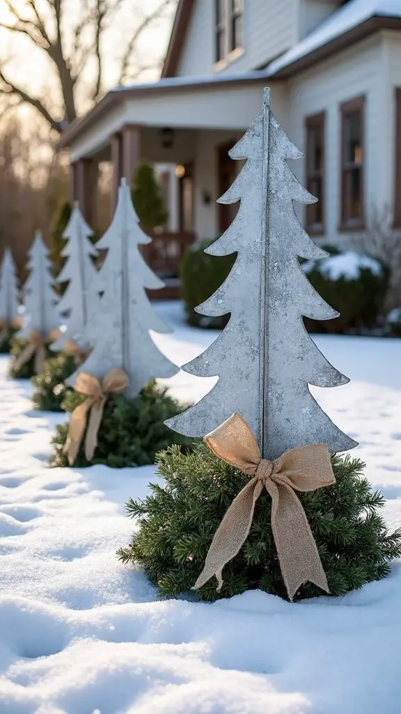 sturdy customizable versatile christmas tree stakes
