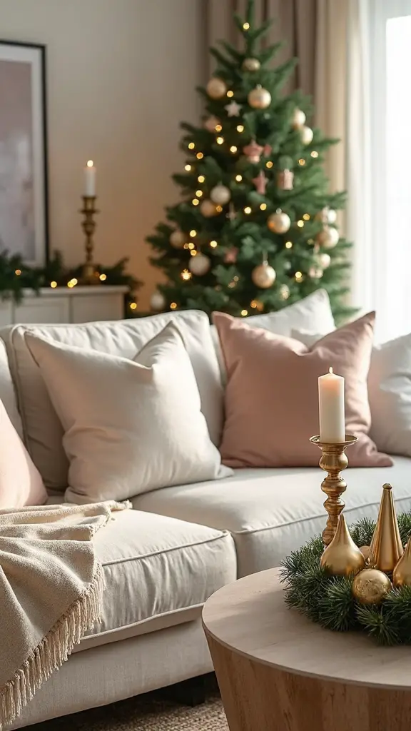subtle shimmering sophisticated christmas accents