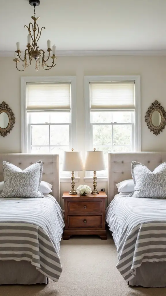 symmetrical coordinated sophisticated harmonious