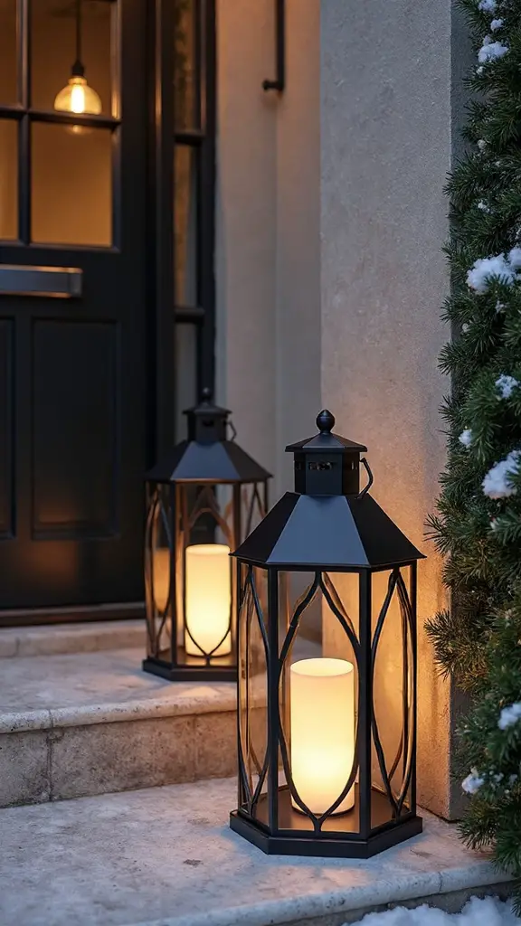 symmetrical minimalist welcoming illuminated