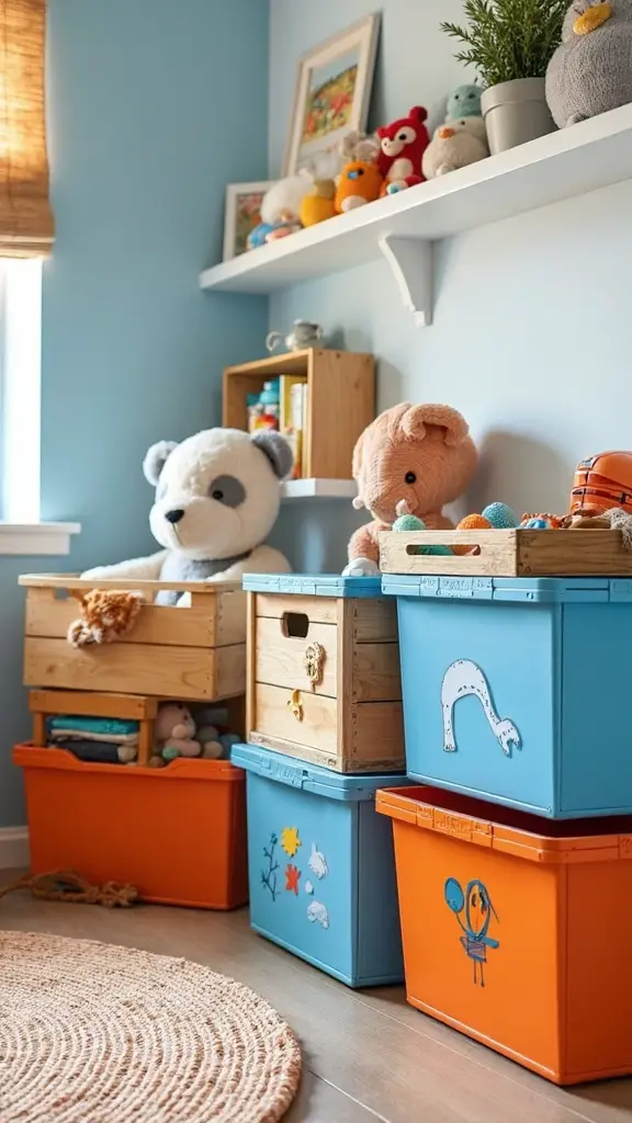 themed storage transforms clutter into delight