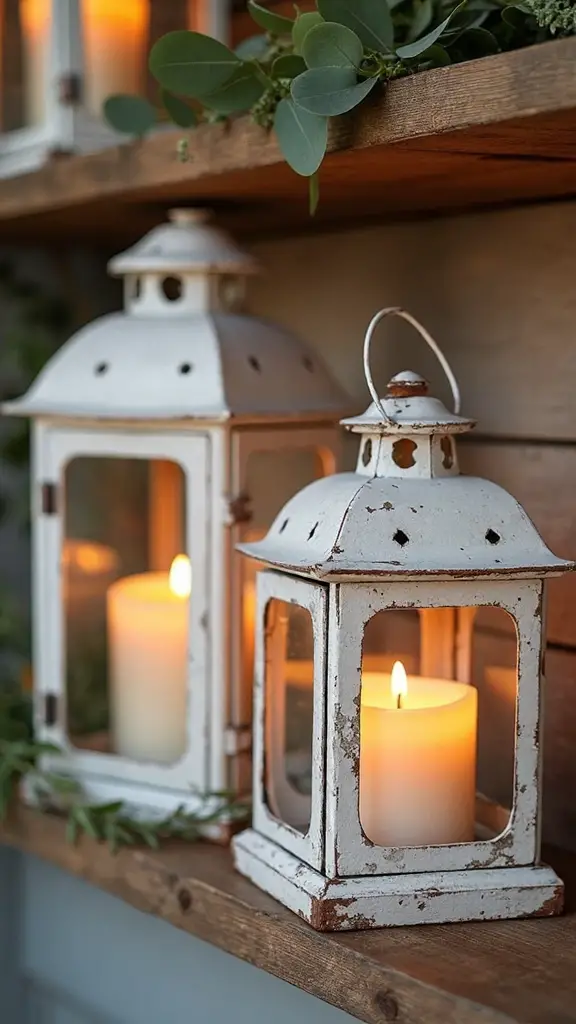 timeless farmhouse christmas lantern elegance