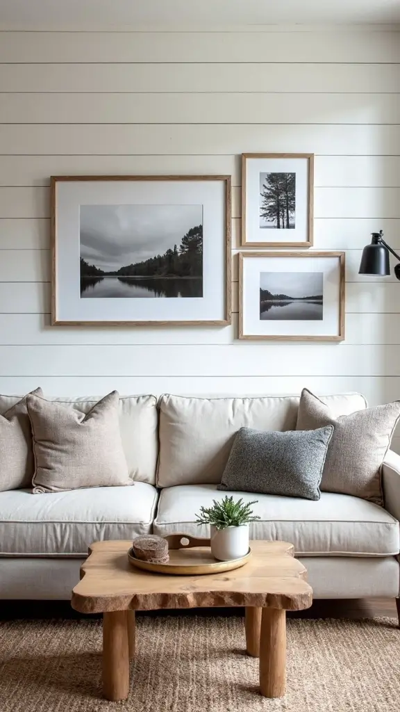 timeless farmhouse gallery wall photography