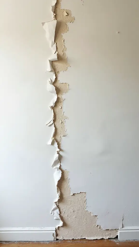 uneven sticky discolored careful removal