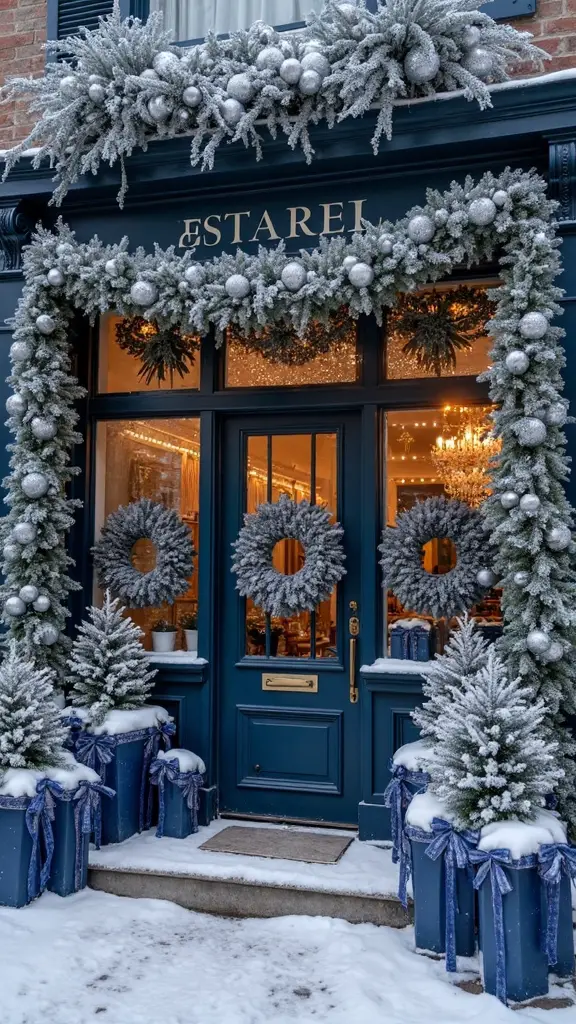 unified cohesive visually harmonious holiday display