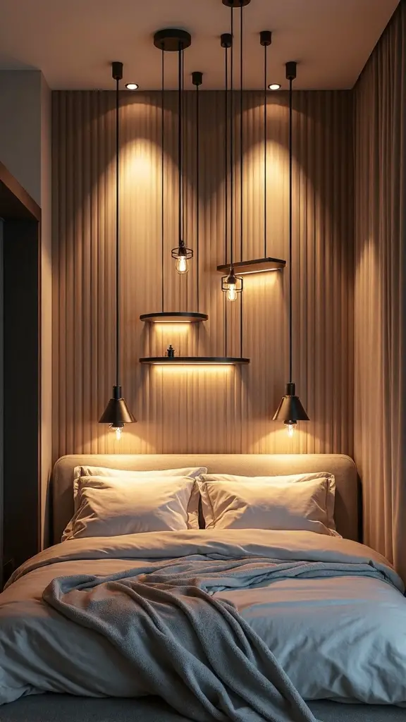 uplift small spaces with statement lighting