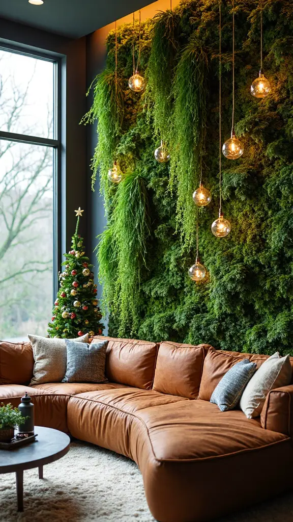 vertical living wall air plant terrariums