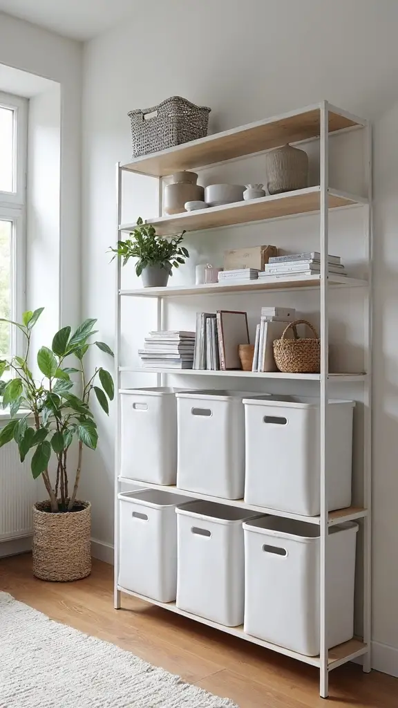 vertical storage maximized with algot