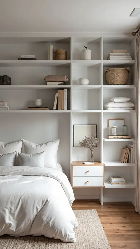 vertical storage maximizes limited space