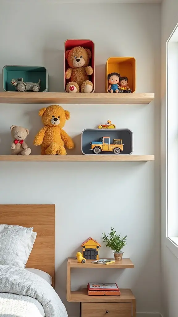vertical storage protects precious keepsakes