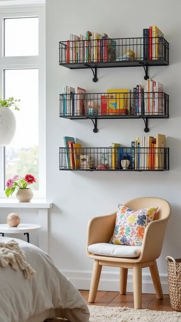 vertically maximized modern book display