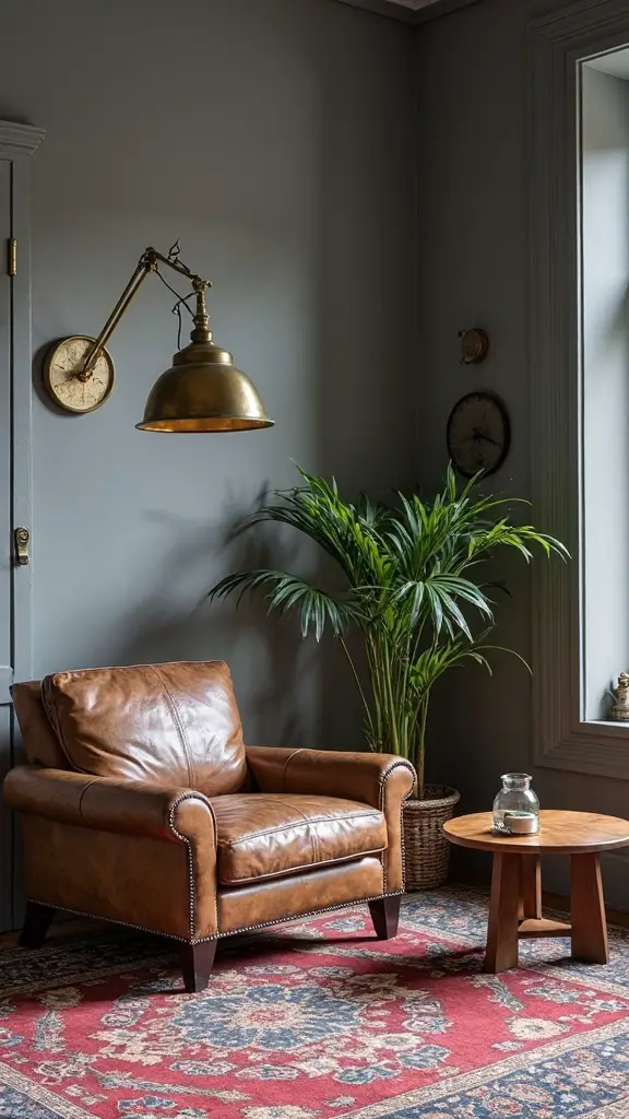 vintage accents inject personality charm