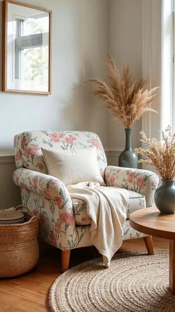 vintage charm cozy cottage living