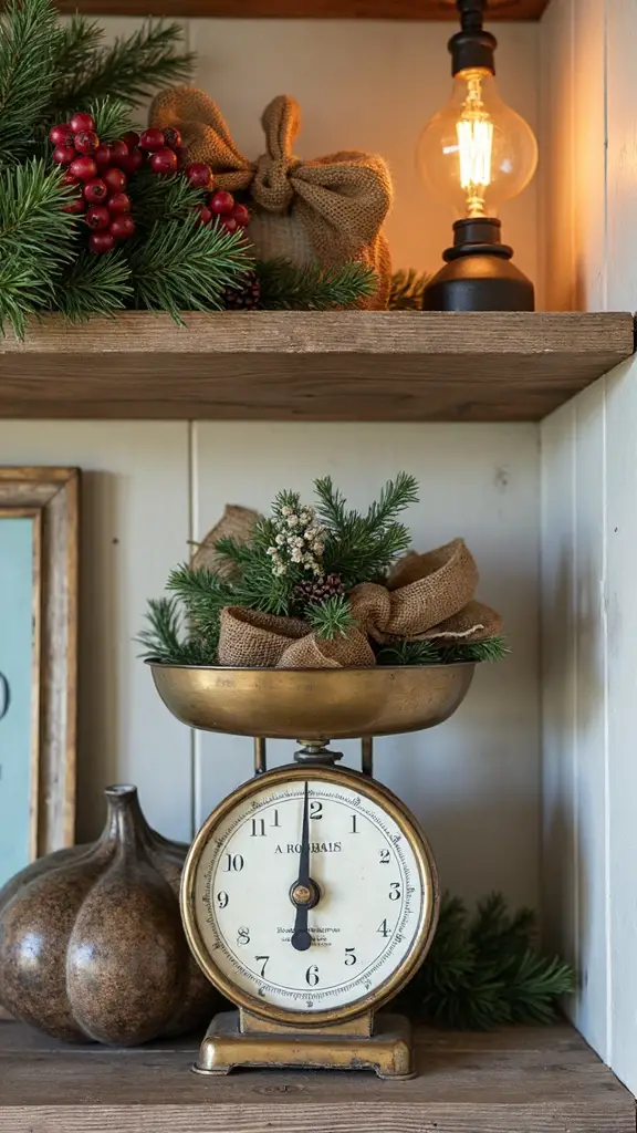 vintage charm meets holiday elegance