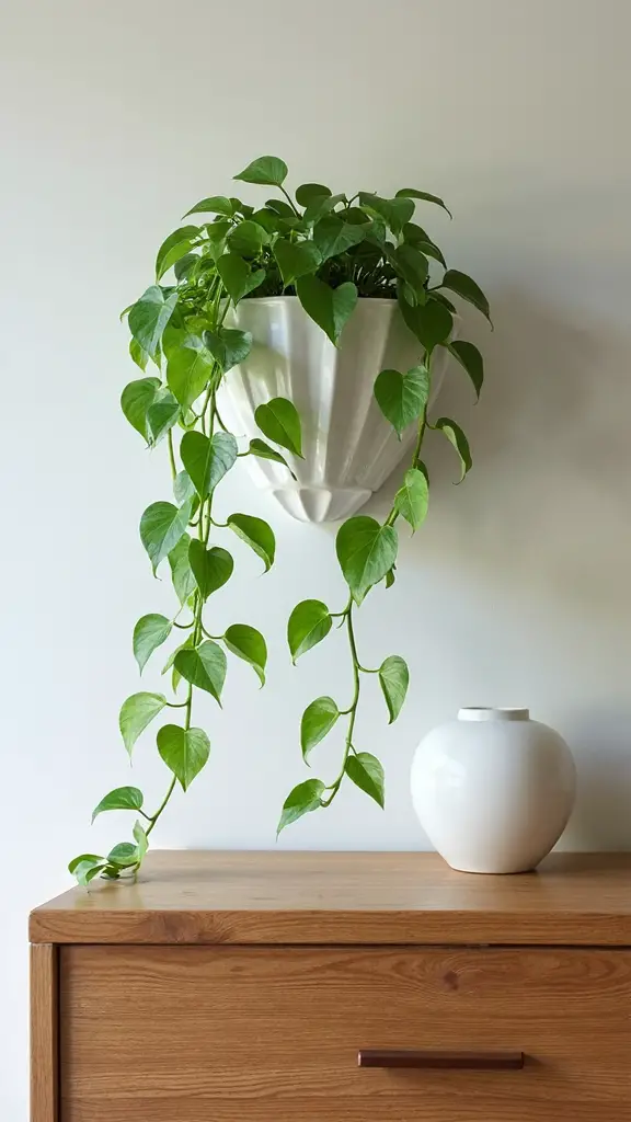 wall mounted living planter