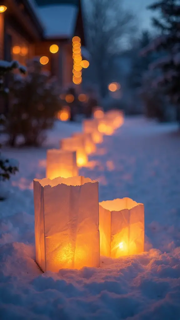 warm flickering eco friendly pathway lighting