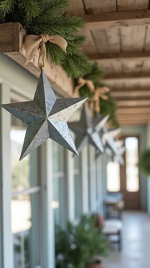 weathered industrial versatile charming galvanized ornaments